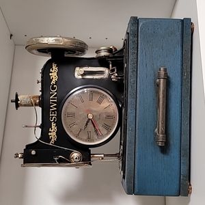 Sewing Machine Clock